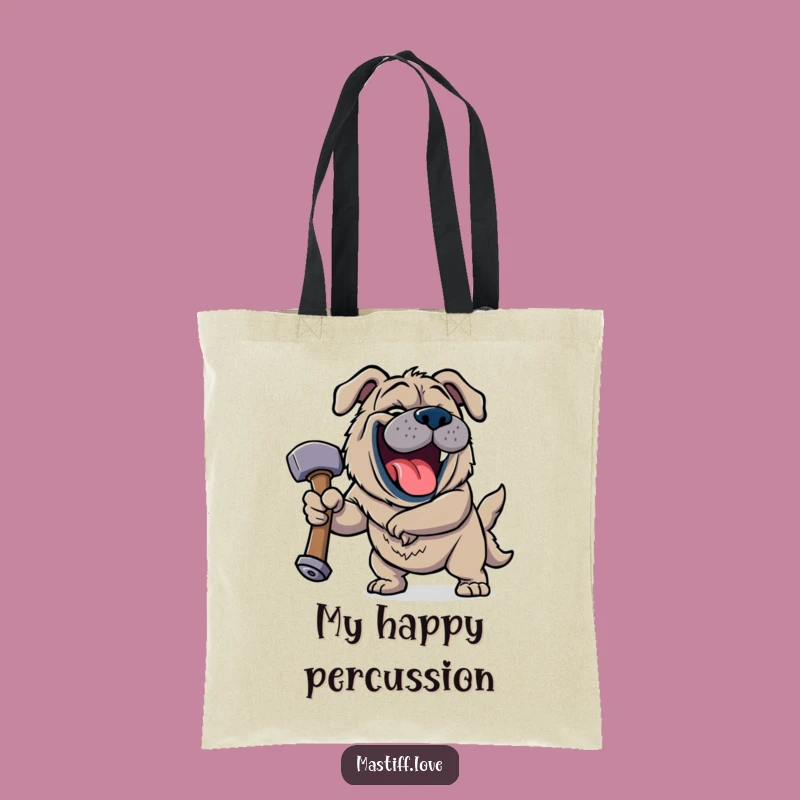Funny Jovial Mastiff Tote Bag - Hilarious Dog Accessory for Laughing Lovers!